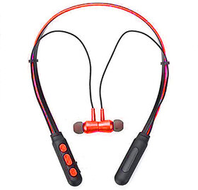 Tecsox B11 Bluetooth Neckband Wireless With Mic Headphones Bluetooth Headset