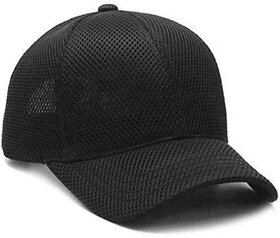Eaglebuzz Men Cap Net Black