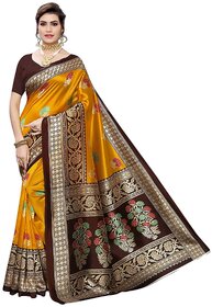 SVB Saree Yellow Colour Cotton Silk Saree